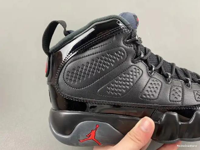 MaikeSneakers Bred 9 302370-014 Retro Patent Air Jordan 0606
